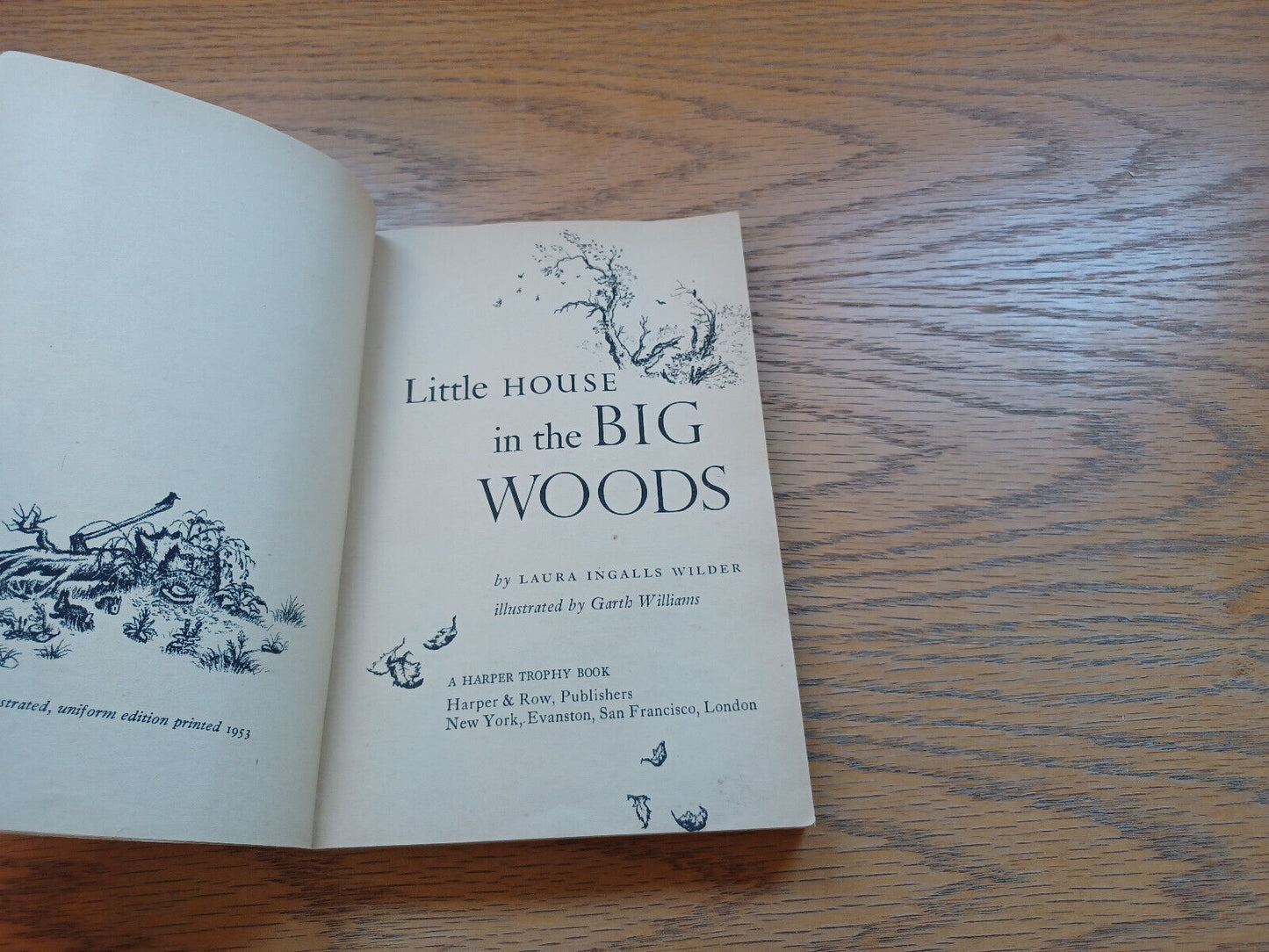 Little House In The Big Woods Laura Ingalls Wilder 1971