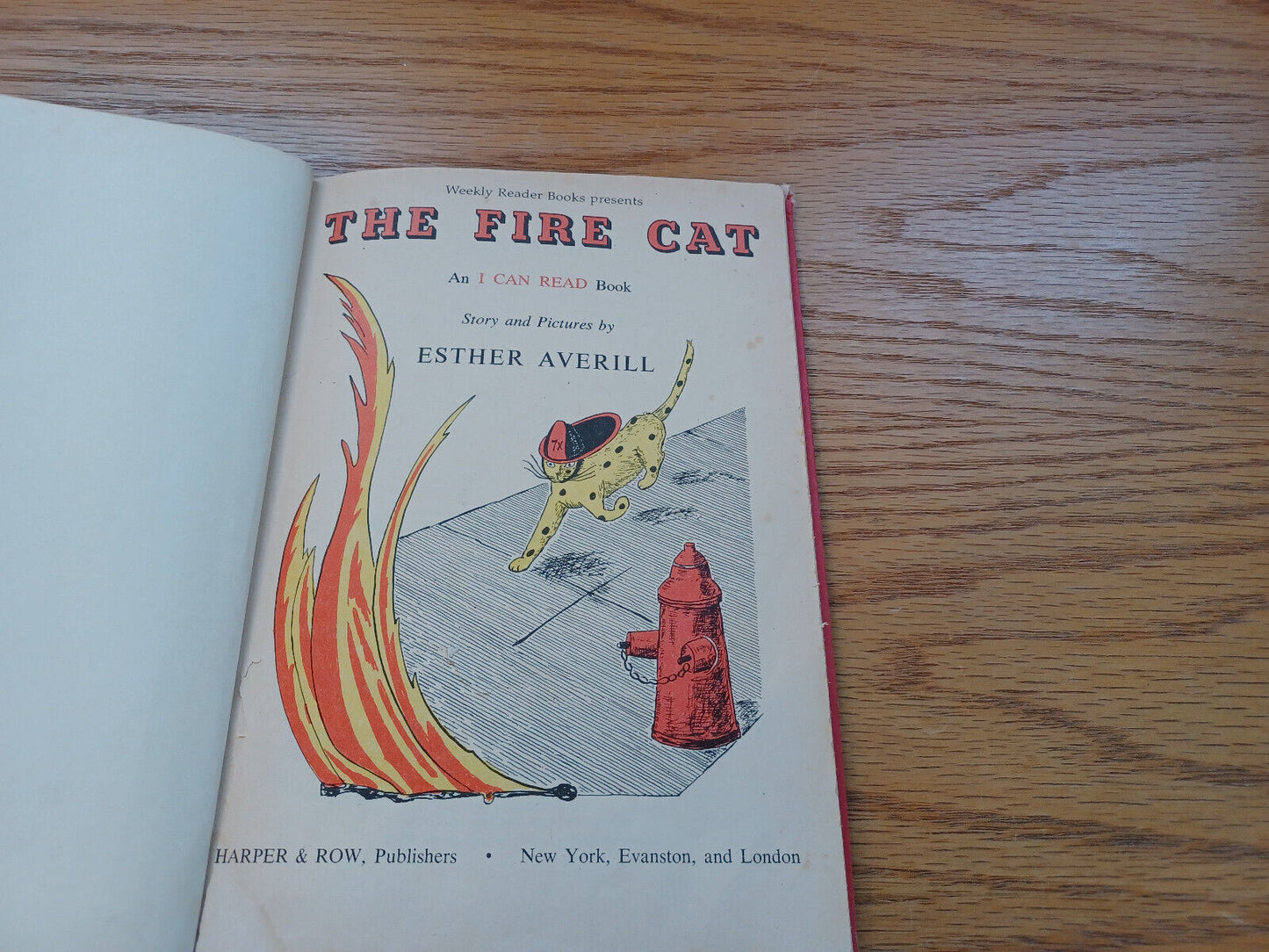 The Fire Cat Esther Averill 1960