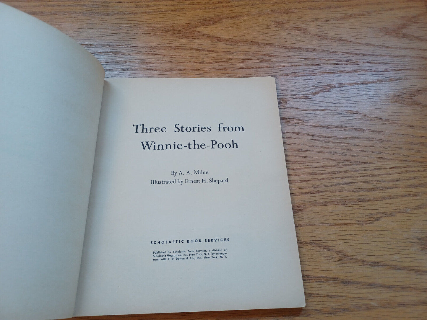 Three Stories From Winnie The Pooh A A Milne 1St Printing 1966 B