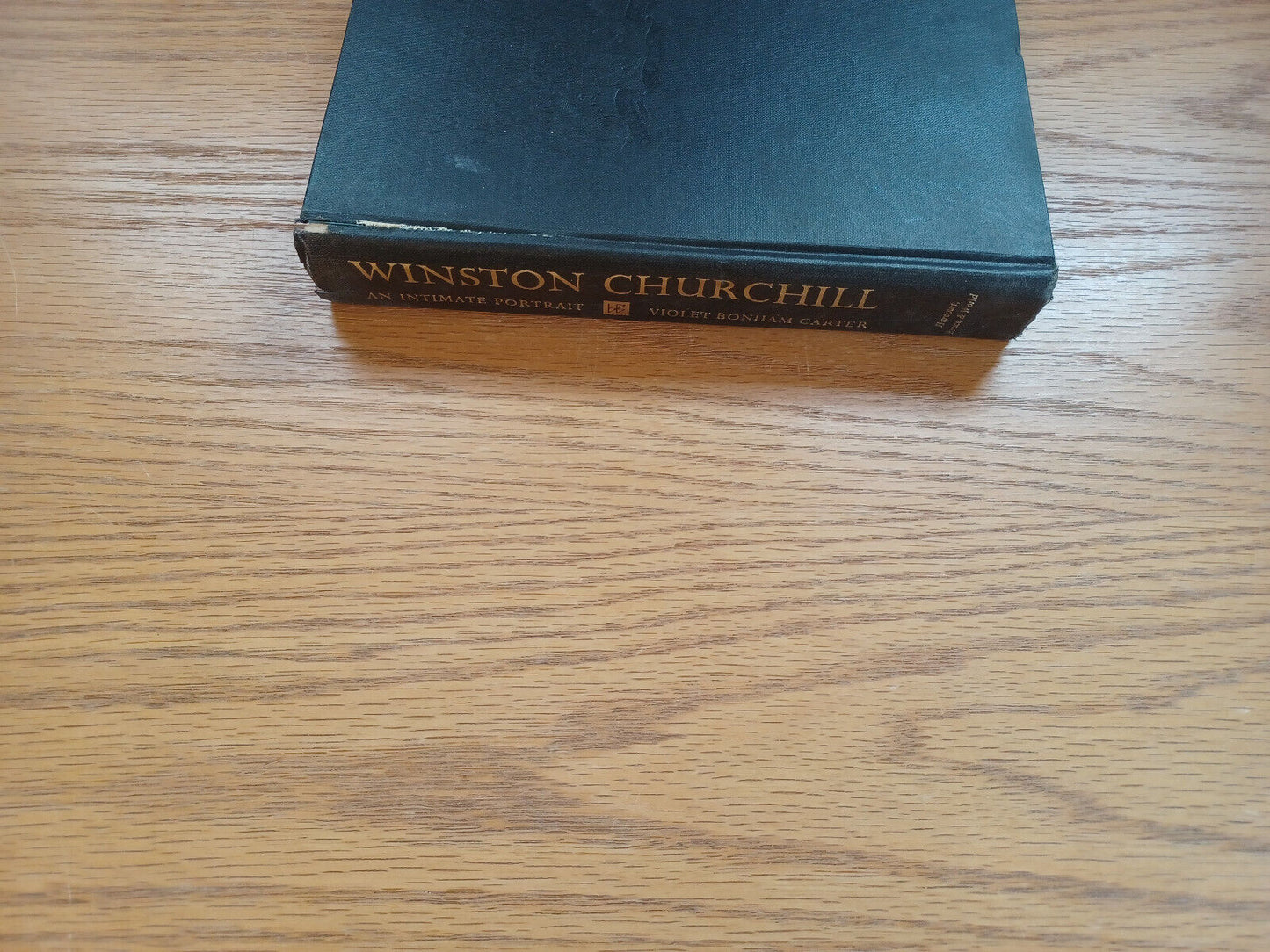 Winston Churchill An Intimate Portrait Violet Carter 1965 First American Edition