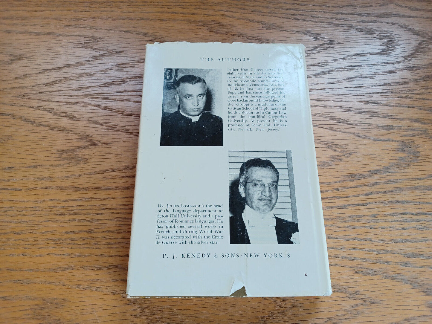 Above All a Shepherd Pope John XXIII Ugo Groppi 1959 Hardcover Dust Jacket P J K