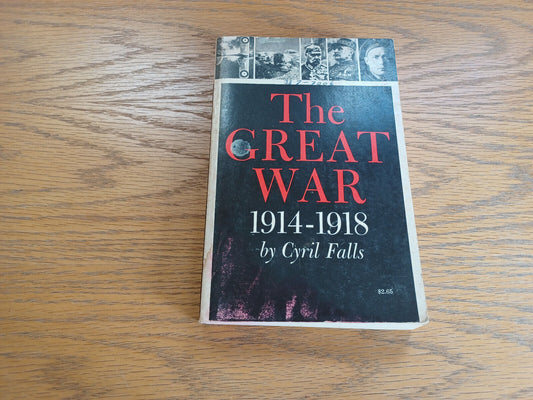 The Great War 1914-1918 Cyril Falls 1961 Paperback Capricorn Books