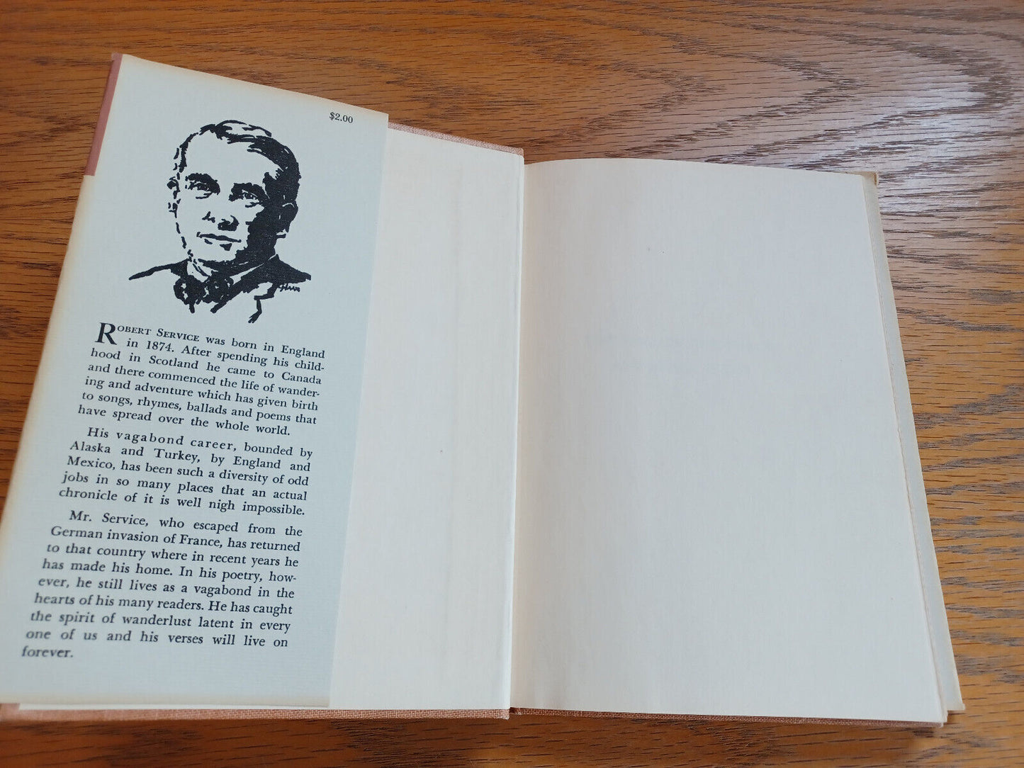 The Spell of the Yukon Robert Service 1958 Dodd Mead Hardcover Dust Jacket