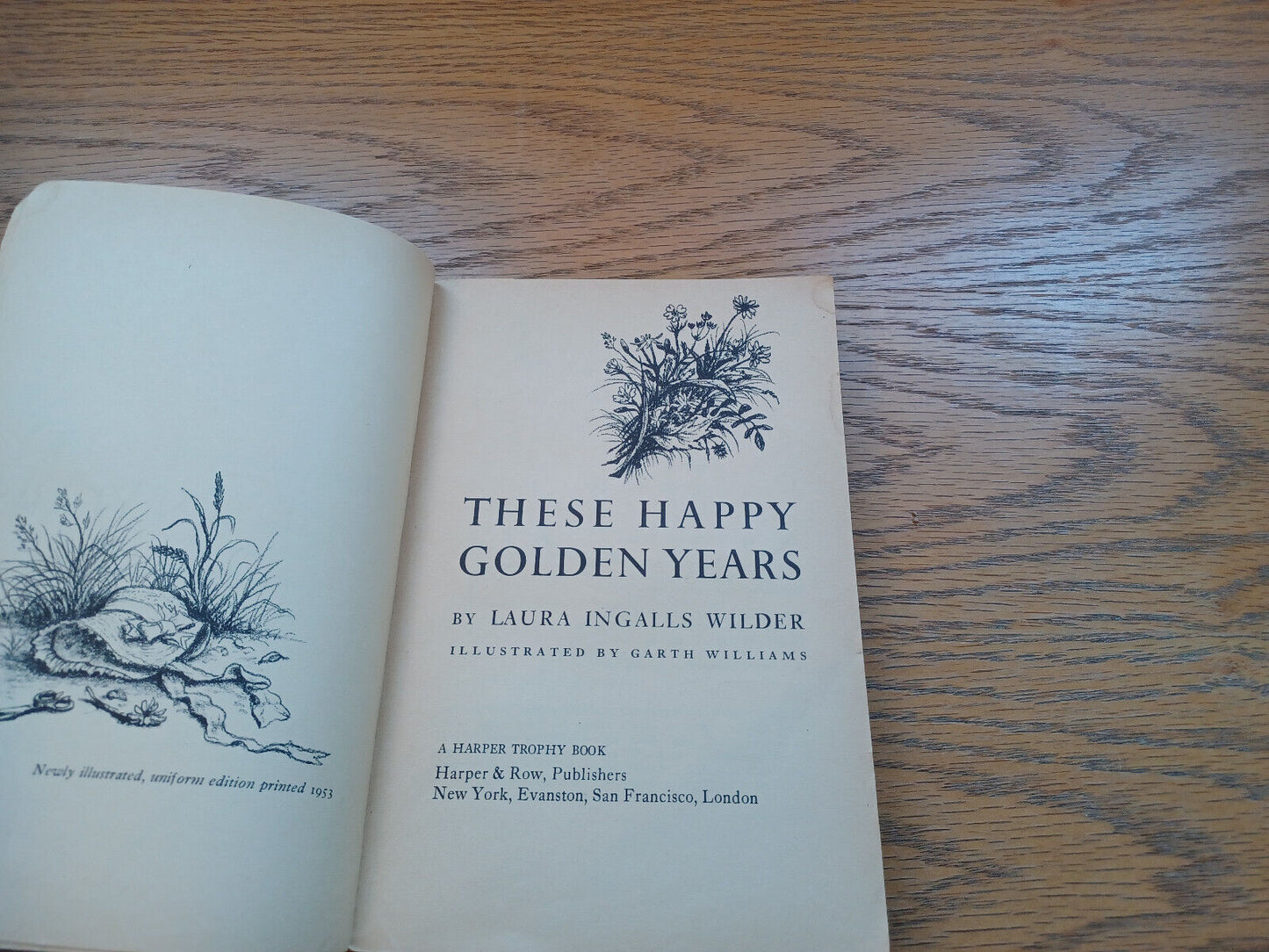 These Happy Golden Years Laura Ingalls Wilder 1971