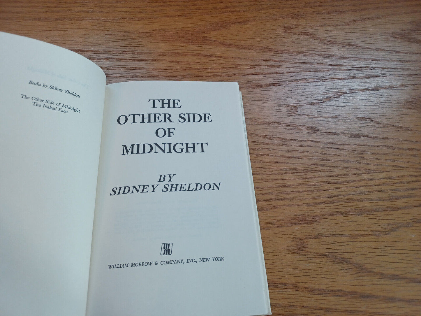 The Other Side Of Midnight By Sidney Sheldon 1973 Dust Jacket