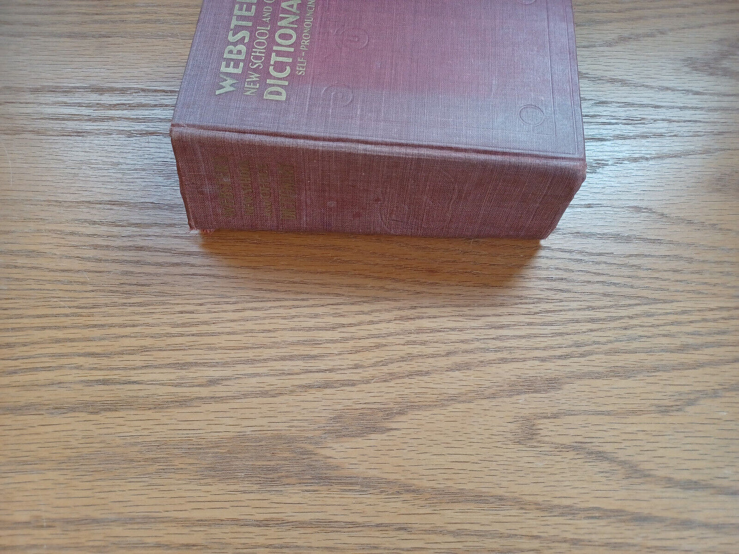 Webster'S New School And Office Dictionary Self Pronouncing Joseph Devlin 1942