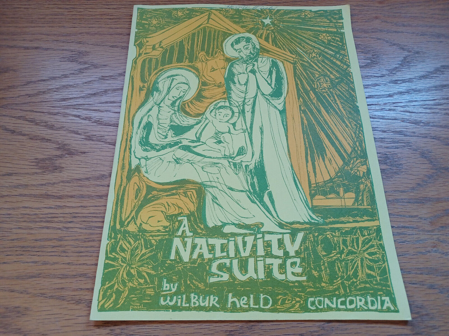 A Nativity Suite For Organ Wilbur Held 1959