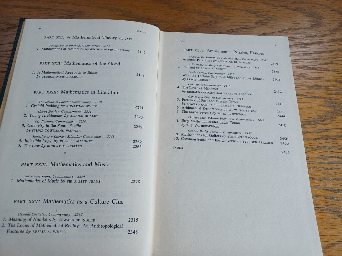 The World of Mathematics Volume Four James R Newman 1956 Simon and Schuster