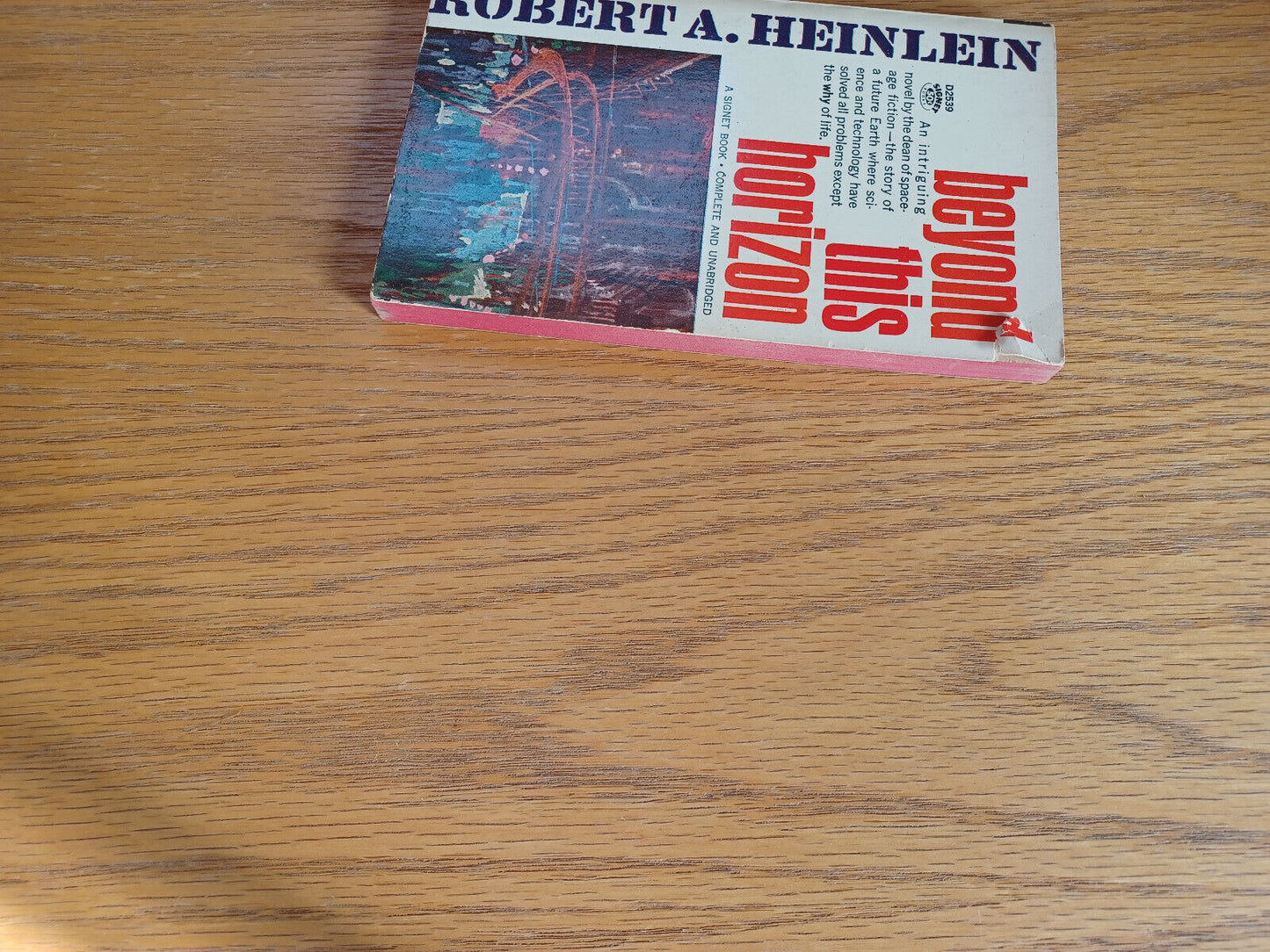 Beyond This Horizon Robert a Heinlein 1964 Signet New American Library