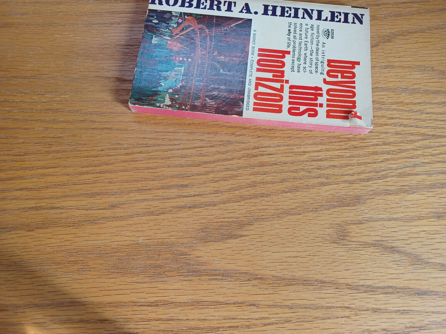 Beyond This Horizon Robert a Heinlein 1964 Signet New American Library