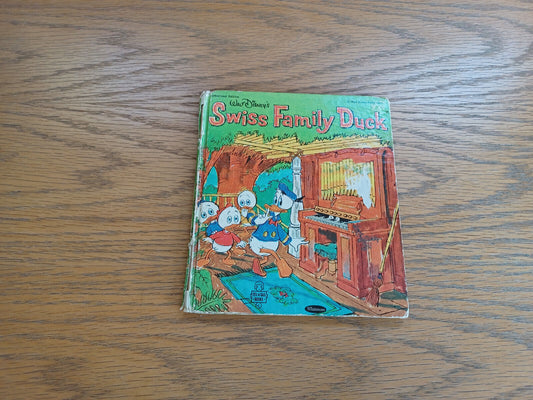 Walt Disney Swiss Family Duck Patrick Hagen 1964 Hardcover Whitman