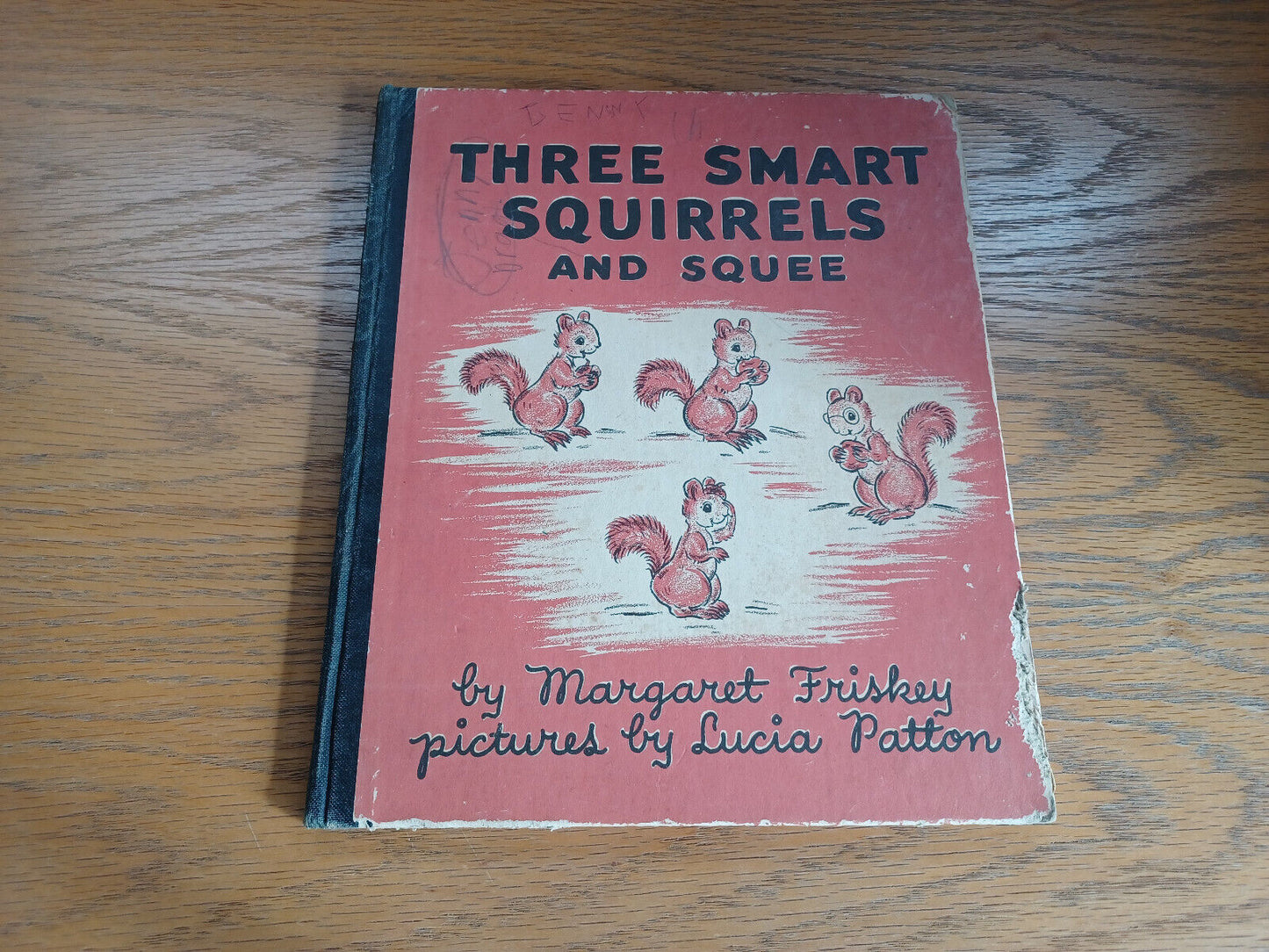 Three Smart Squirrels and Squee Margaret Friskey 1942 1st Ed David McKay