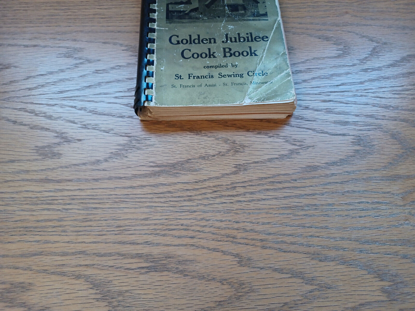 Golden Jubilee Cook Book St Francis Sewing Circle