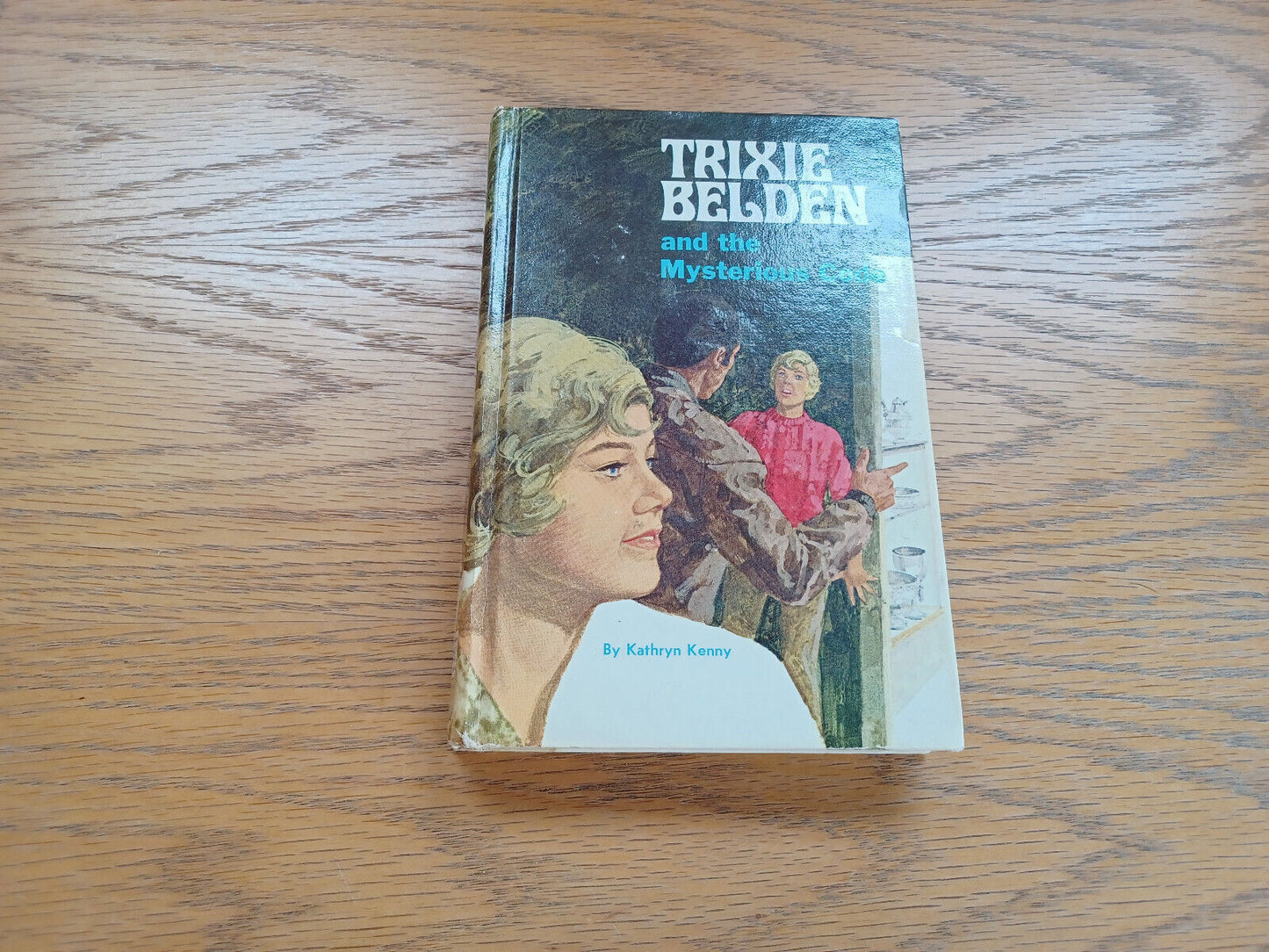 Trixie Belden and the Mysterious Code Kathryn Kenny 1970 Hardcover Whitman