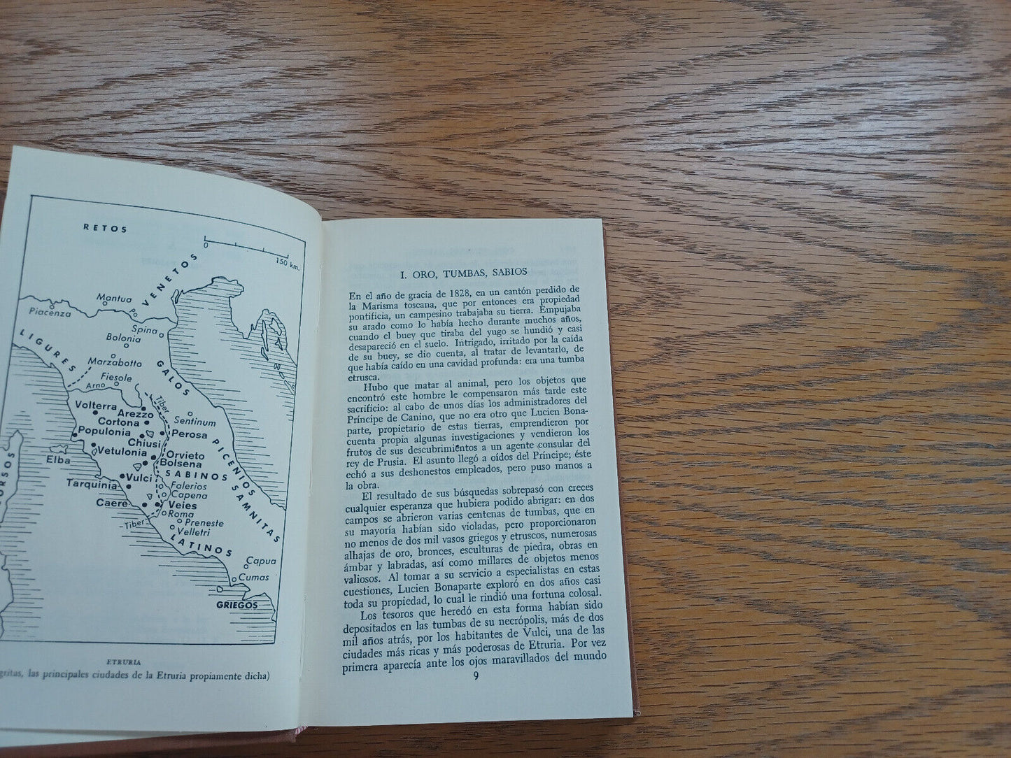Los Etruscos Alain Hus 1966 Spanish Hardcover Fondo de Cultura Economica