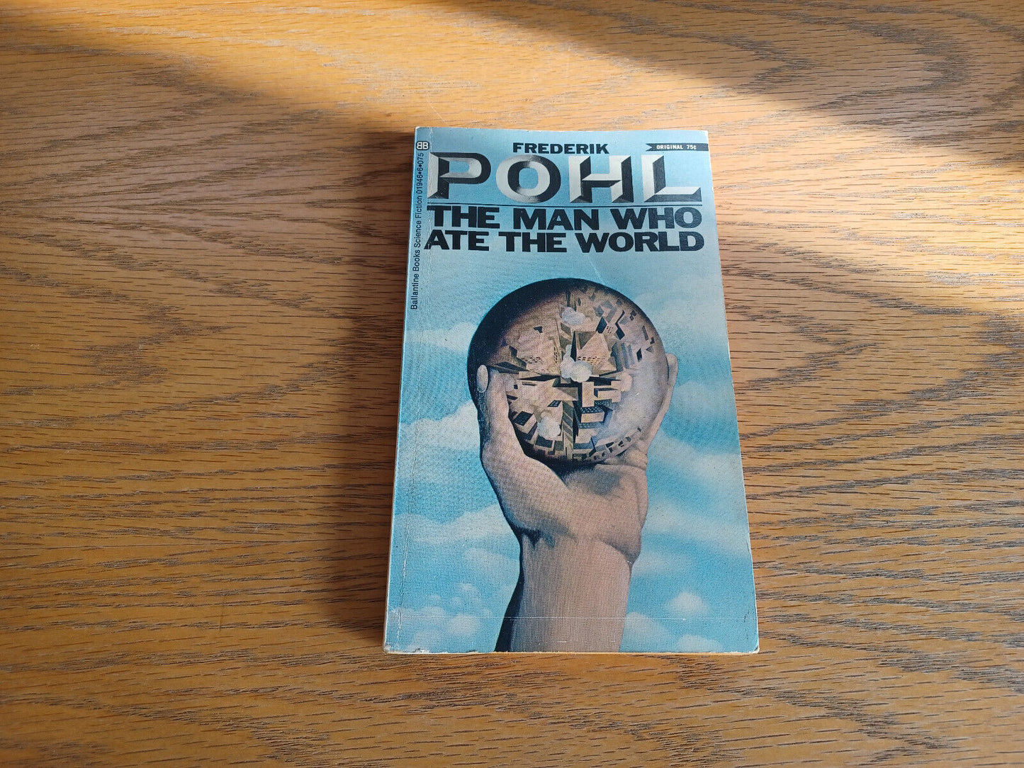 The Man Who Ate the World Frederik Pohl 1970 Paperback Ballantine Books