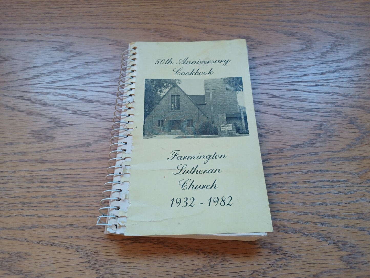 50Th Anniversary Cookboo Farmington Lutheran Church 1932-1982 Mn