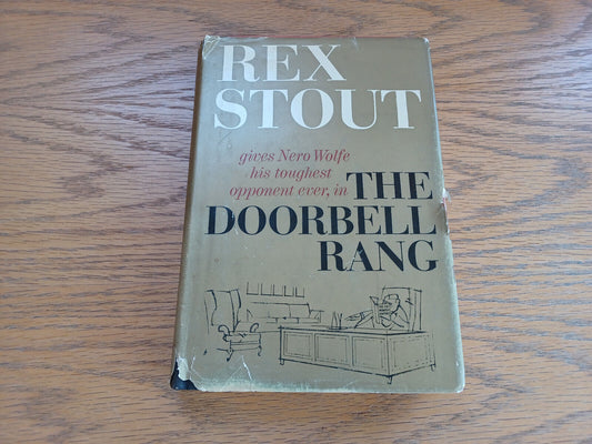 The Doorbell Rang Rex Stout 1965 Viking Press Hardcover Dust Jacket