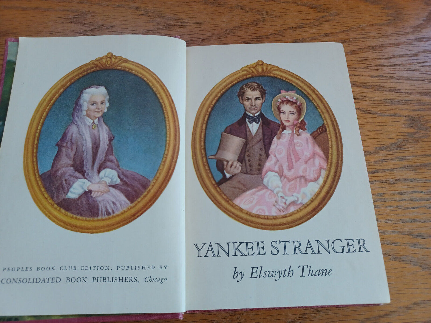 Yankee Stranger Elswyth Thane 1944 Hardcover Peoples Book Club