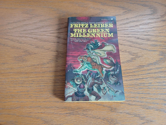 The Green Millennium Fritz Leiber 1953 Paperback Ace Books