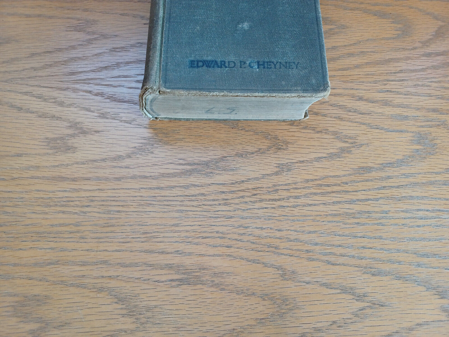 A Short History of England Edward P Cheyney 1927 Ginn and Company Hardcover
