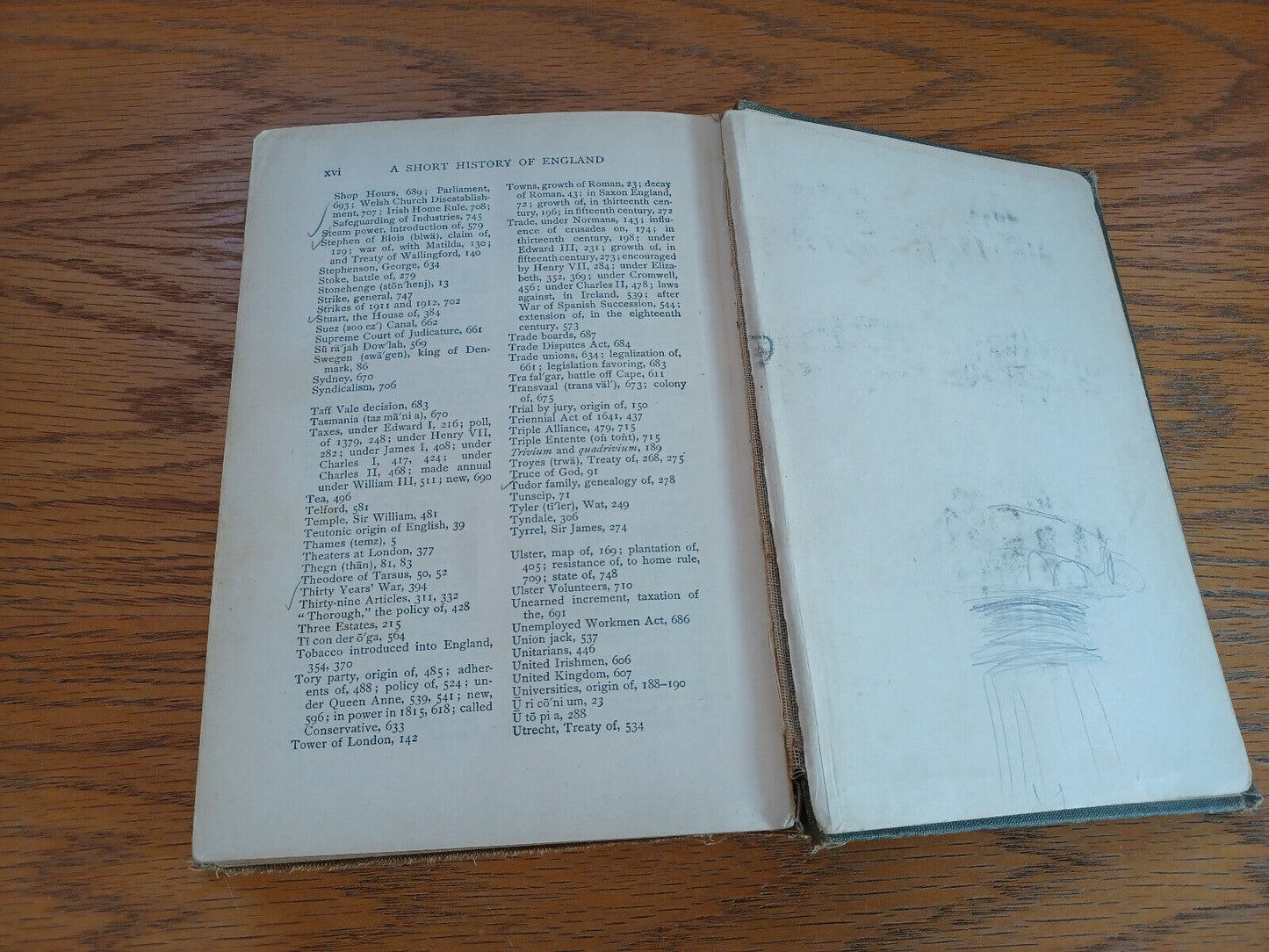 A Short History of England Edward P Cheyney 1927 Ginn and Company Hardcover