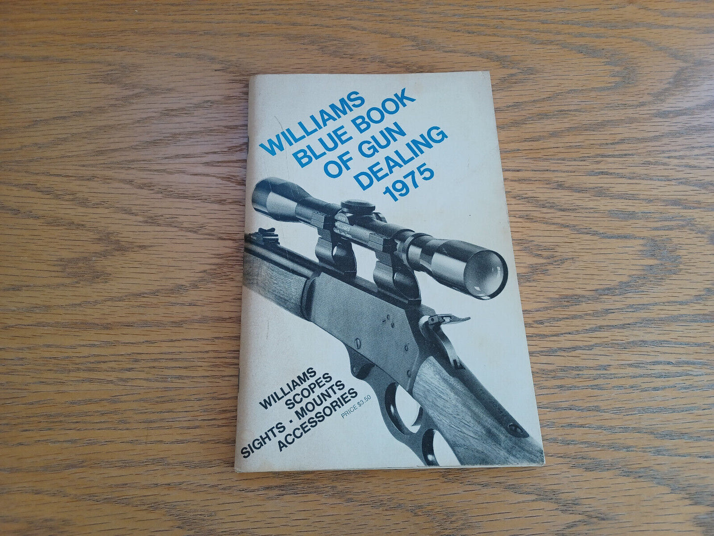 William Blue Book of Gun Dealing 1975 Williams Gun Sight