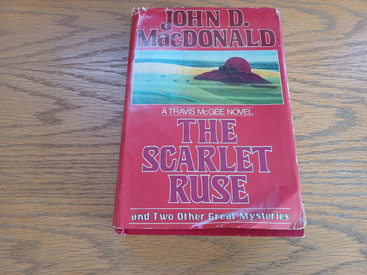 The Scarlet Ruse and Two Other Great Mysteries John D MacDonald 1973 Book Club E