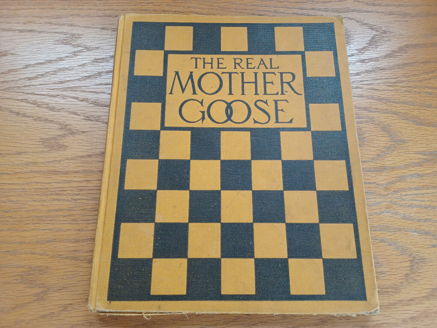 The Real Mother Goose 1945 Cadmus Books Hardcover E M Hale