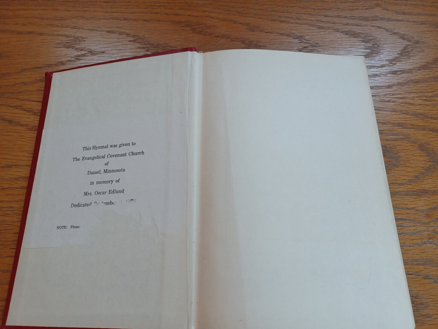 The Covenant Hymnal 1973 Hardcover Covenant Press AA