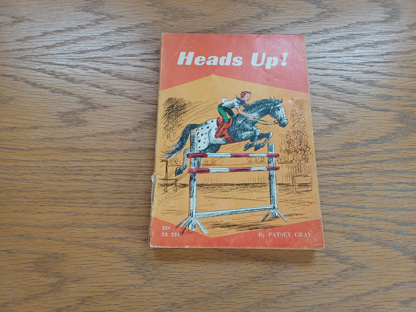 Heads up Patsey Gray 1961 Paperback Scholastic