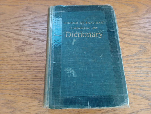 Thorndike Barnhart Comprehensive Desk Dictionary 1954 Doubleday Hardcover