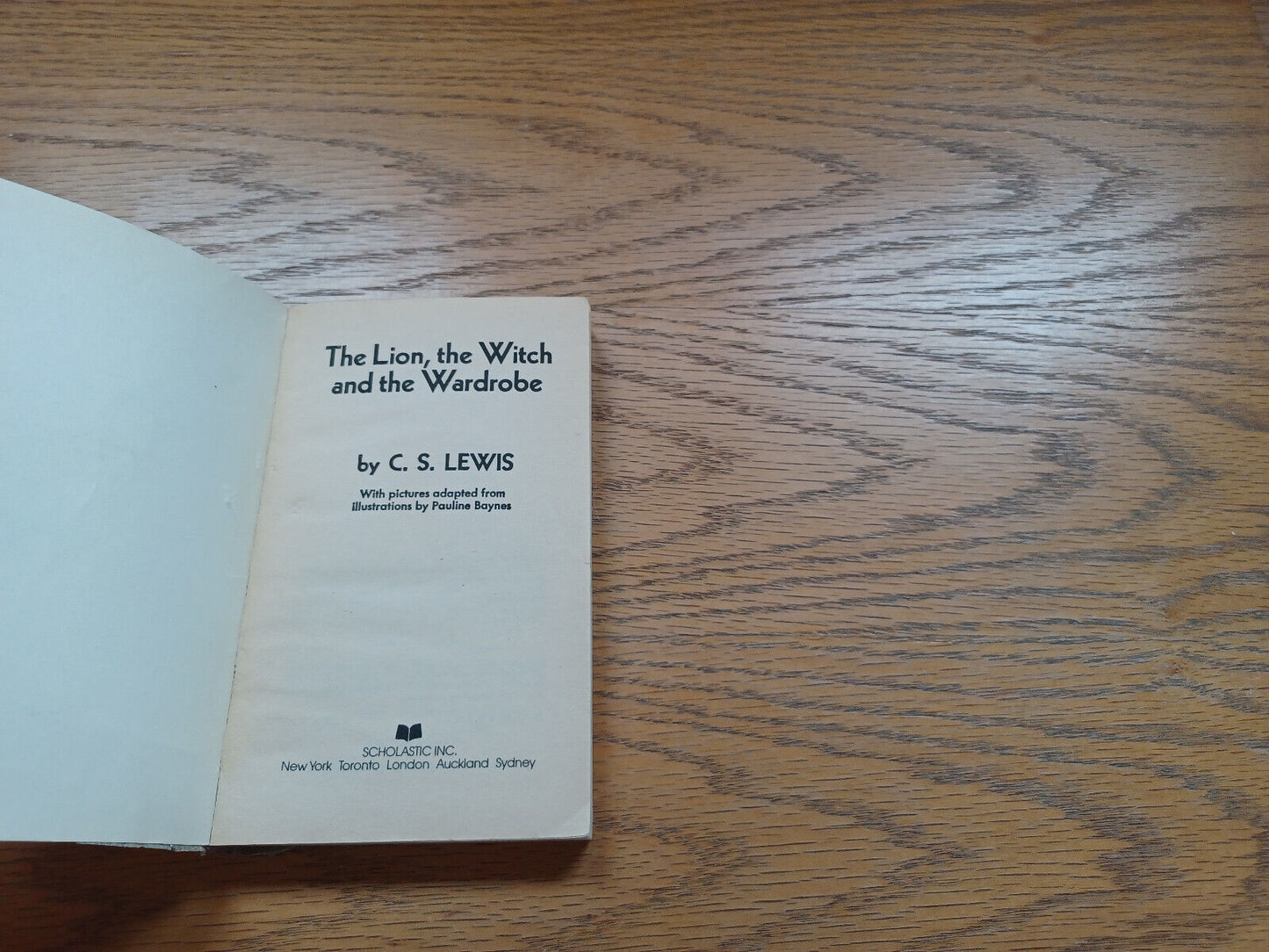 The Lion The Witch And The Wardrobe By C S Lewis 1987