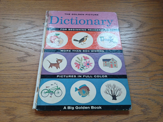 The Golden Picture Dictionary By Lillian Moore 1962