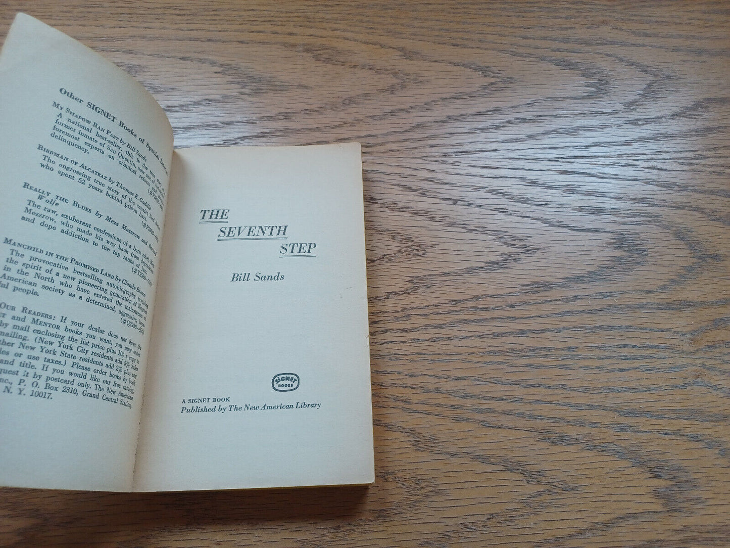 The Seventh Step By Bill Sands 1968