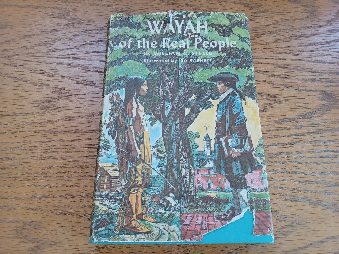 Wayah of the Real People William O Steele 1964 Hardcover Dust Jacket Holt Rineha