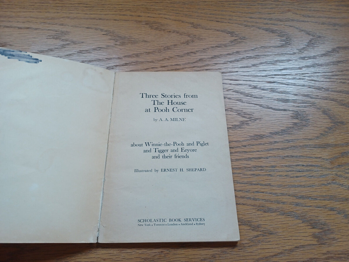 The Stories From The House At Pooh Corner By A A Milne 1970