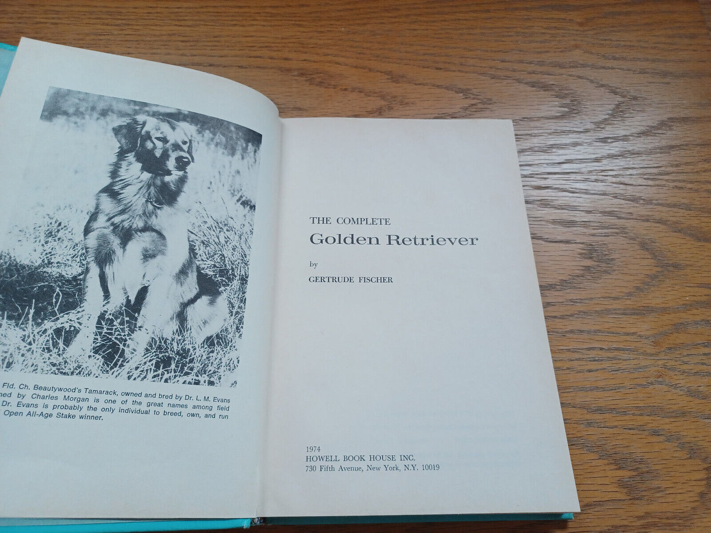 The Complete Golden Retriever By Gertrude Fischer 1974