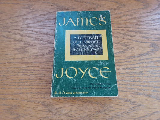 A Portrait of the Artist as a Young Man James Joyce 1968 Paperback Viking Press