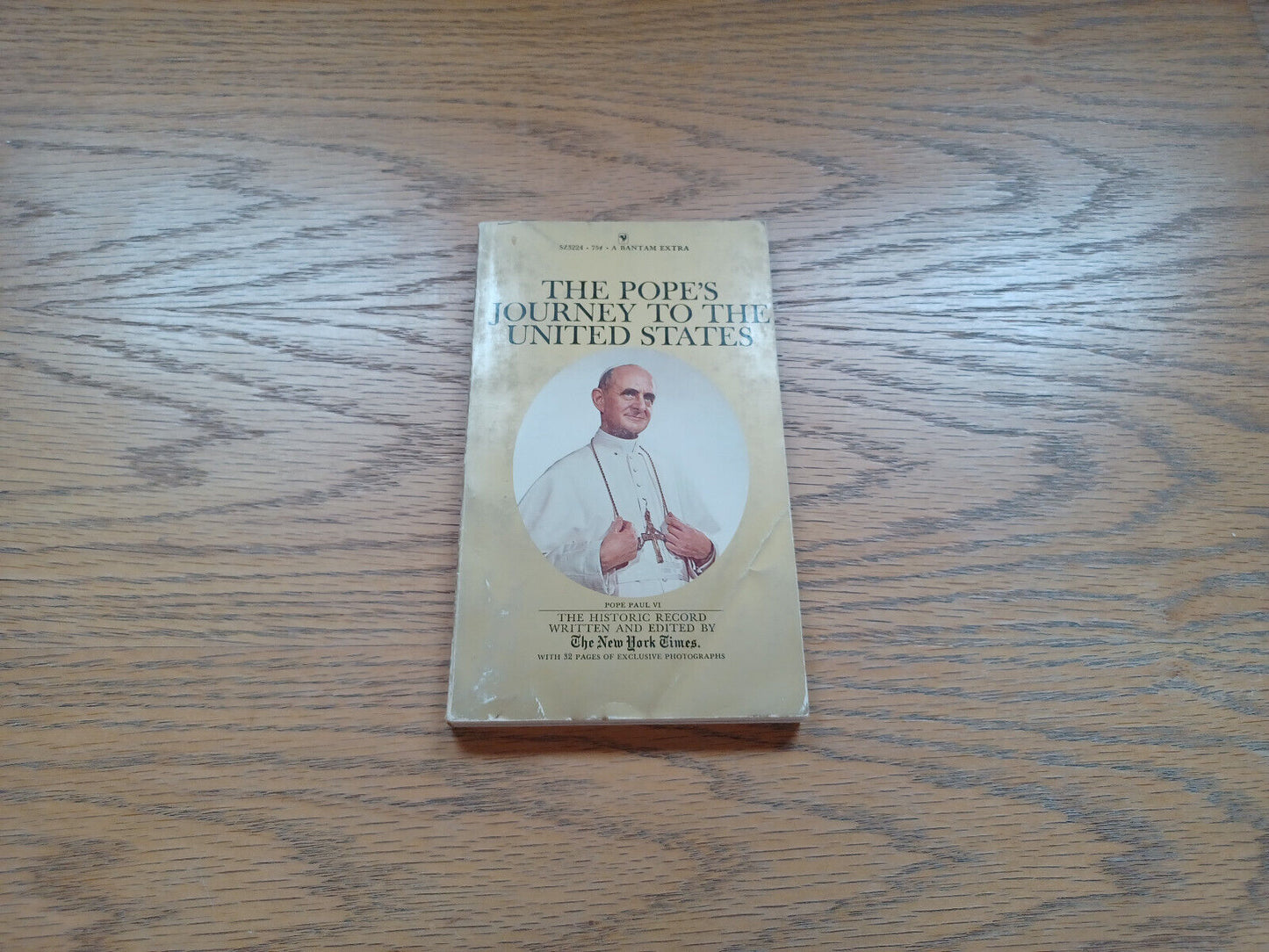 The Popes Journey To The United States By Rosenthal 1965