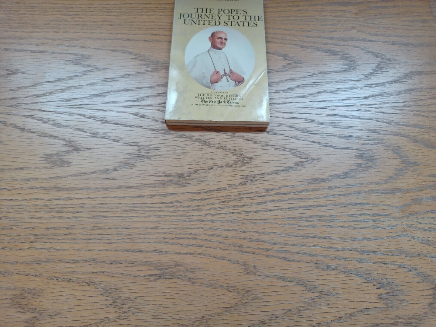 The Popes Journey To The United States By Rosenthal 1965