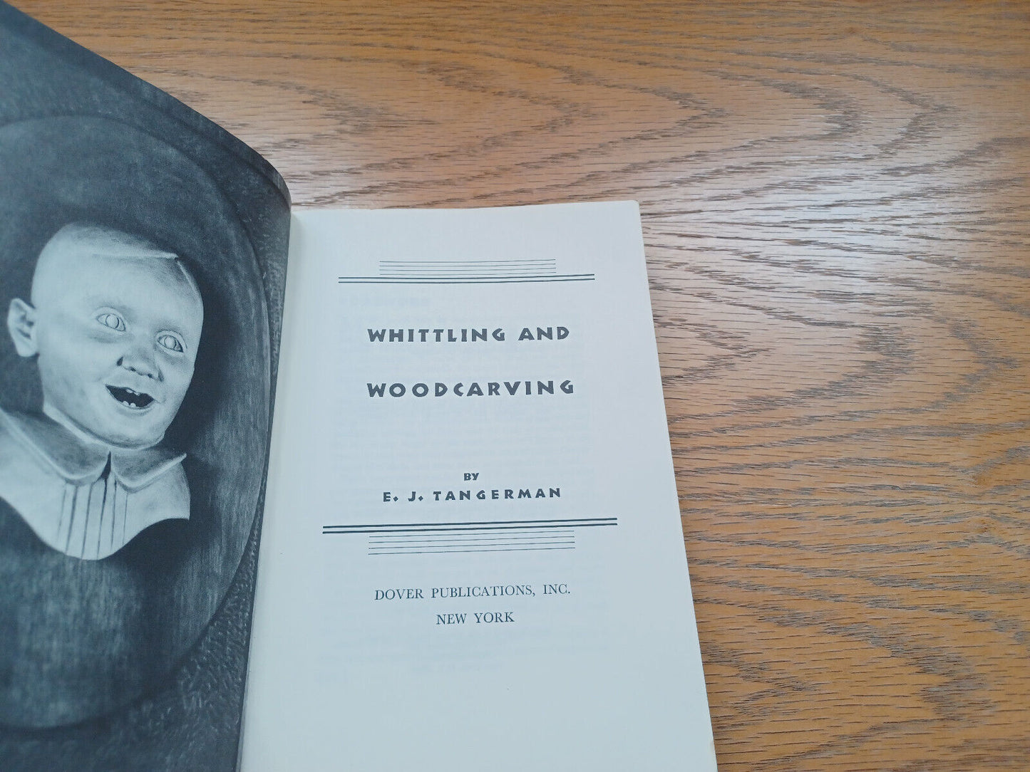 Whittling And Woodcarving By E J Tangerman 1962