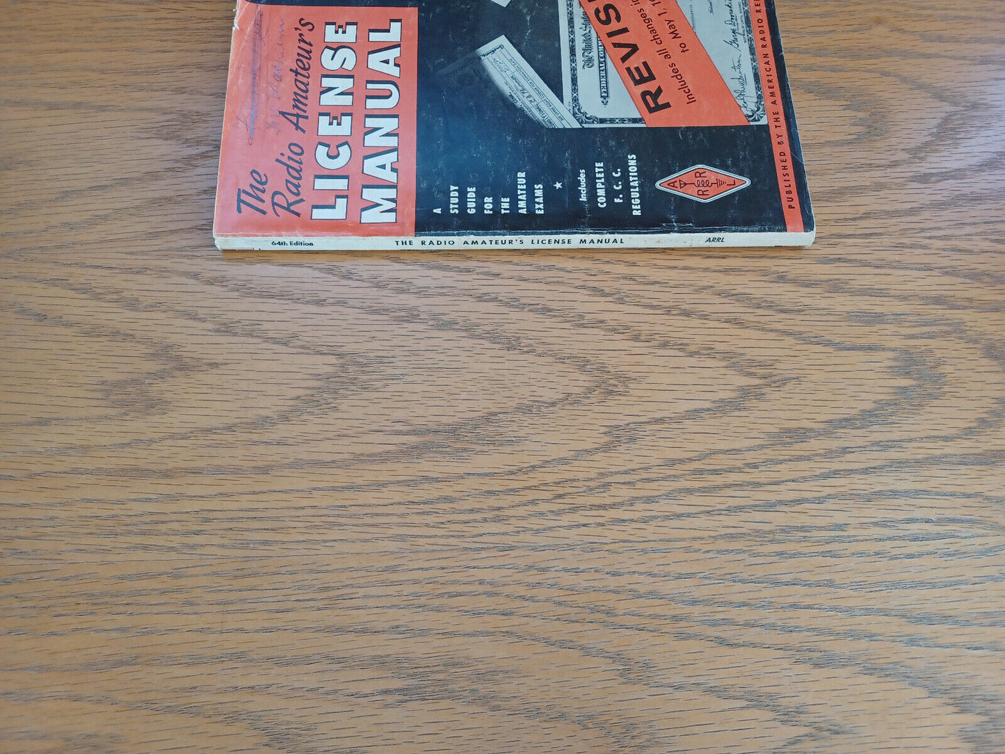 The Radio Amateur’s License Manual 1970 Paperback American Radio Relay League