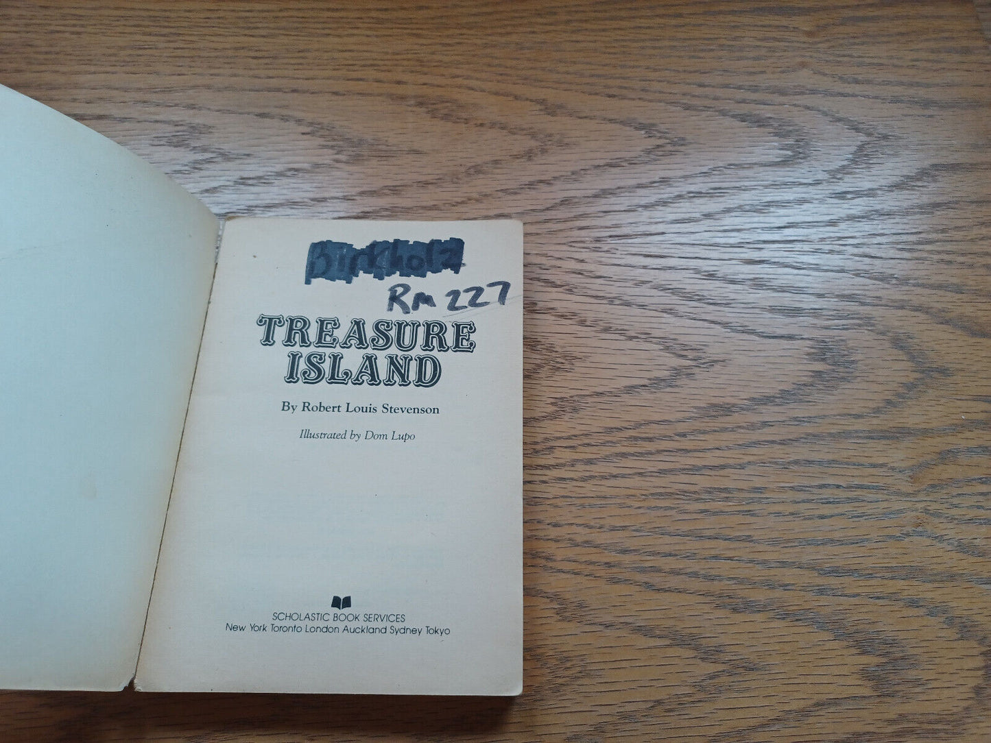 Treasure Island By Robert Louis Stevenson 1961