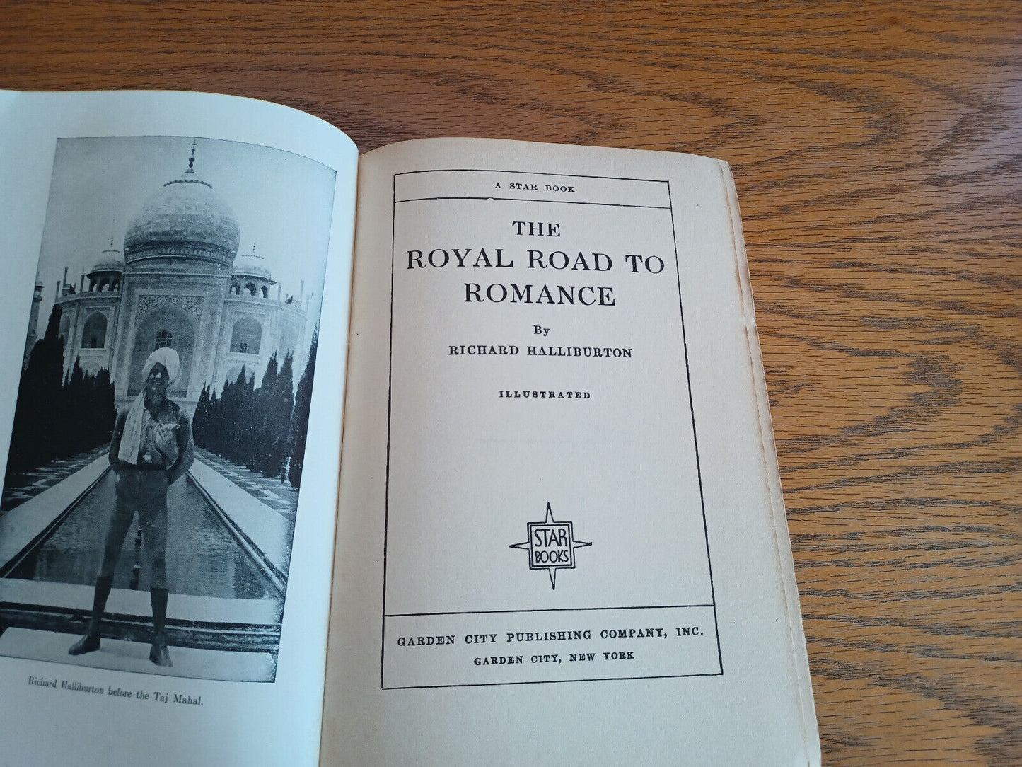 The Royal Road to Romance Richard Halliburton 1925 Hardcover Garden City