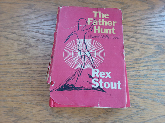 The Father Hunt Rex Stout 1968 Book Club Edition Viking Press Hardcover Dust Jac