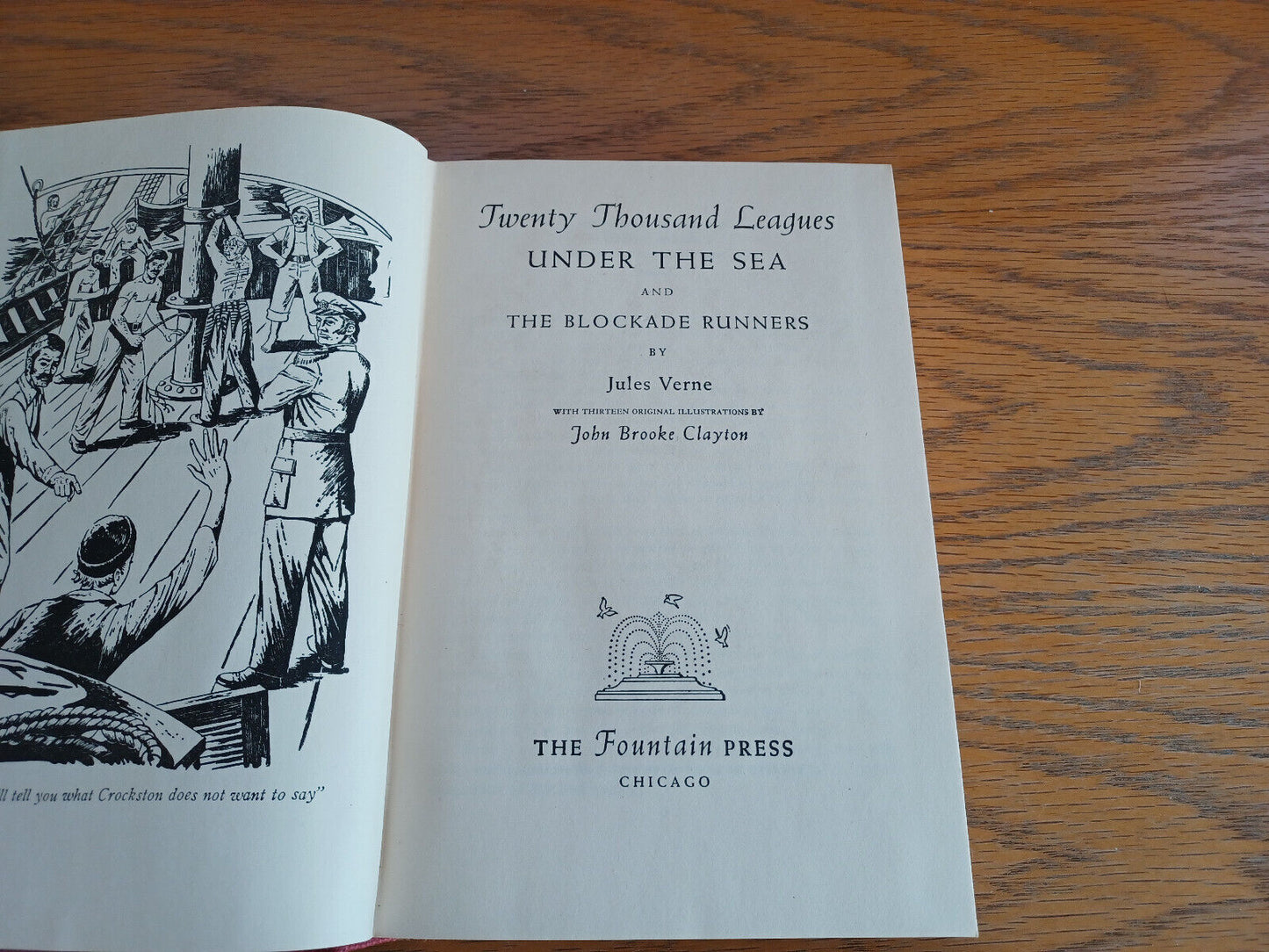 Twenty Thousand Leagues Under the Sea and the Blockade Runners Jules Verne 1949