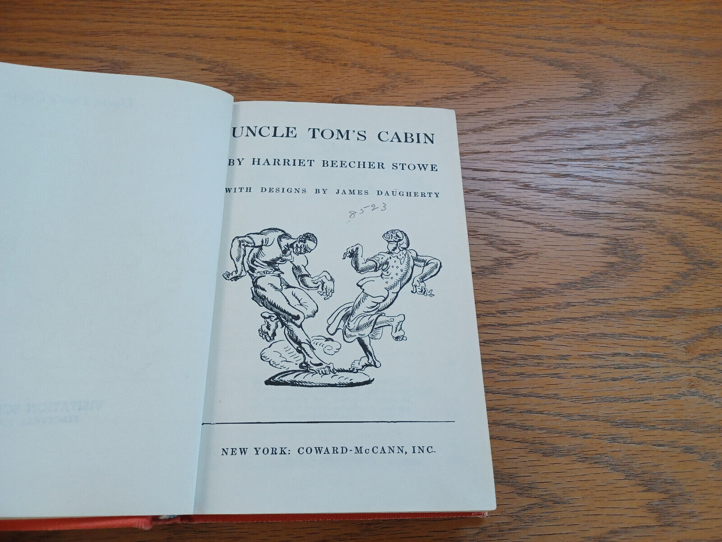 Uncle Toms Cabin By Harriet Stowe 1929