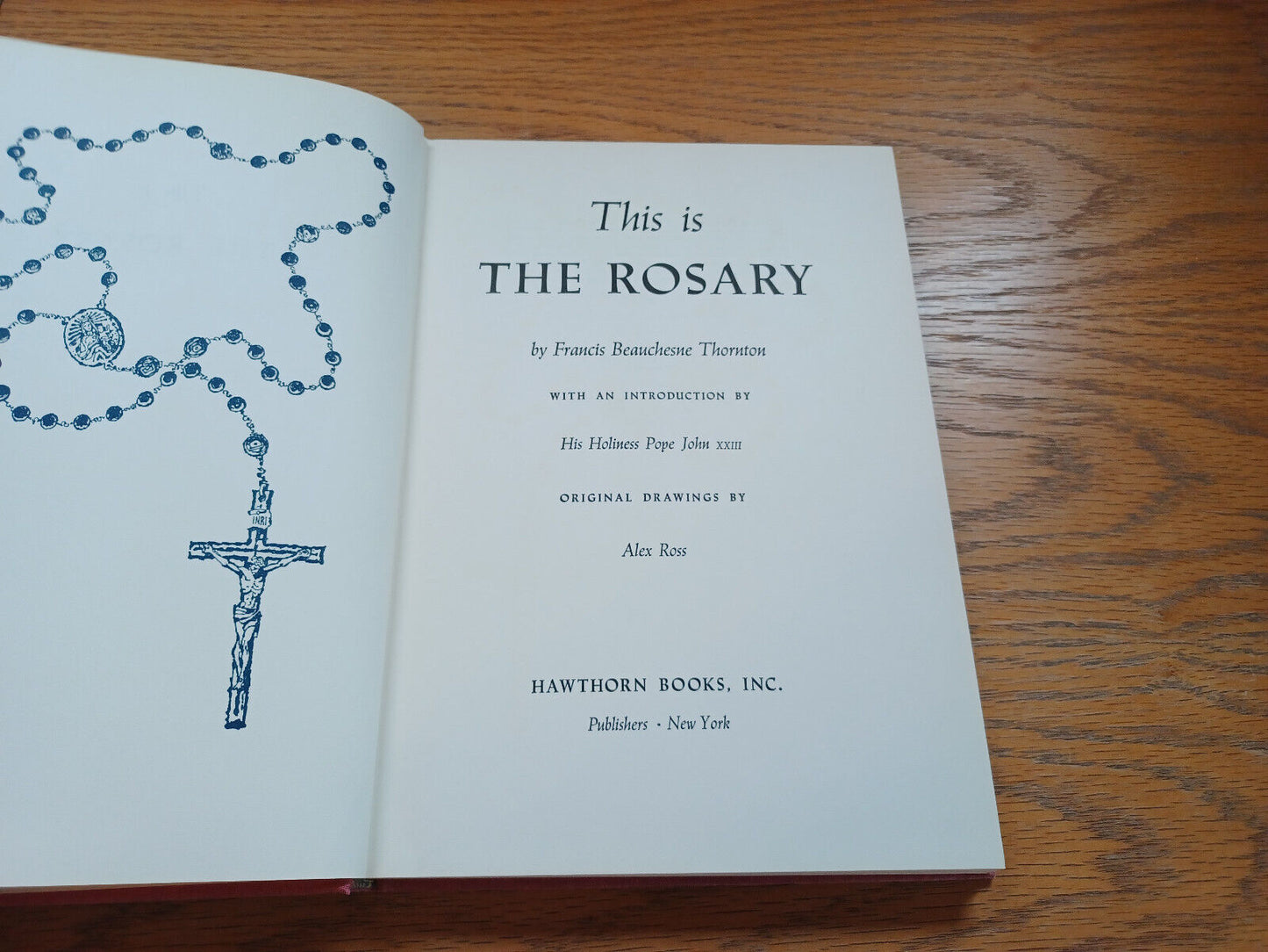 This Is The Rosary By Francis Thornton 1961