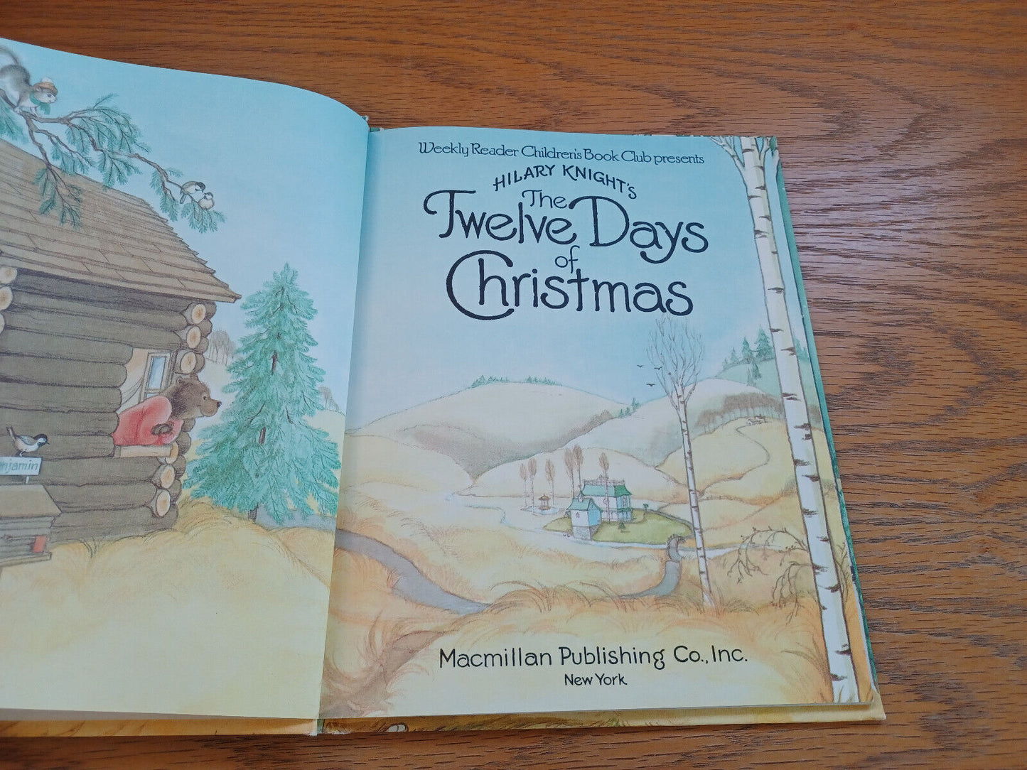 The Twelve Days Of Christmas By Hilary Knight 1981